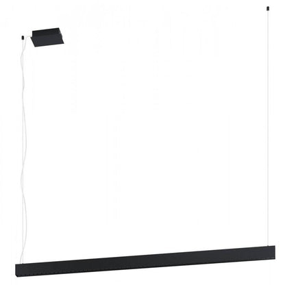 TERMINI LAMP COLG ACERO NEGR L1590 H1500 LC LED 30 5W/15 5W