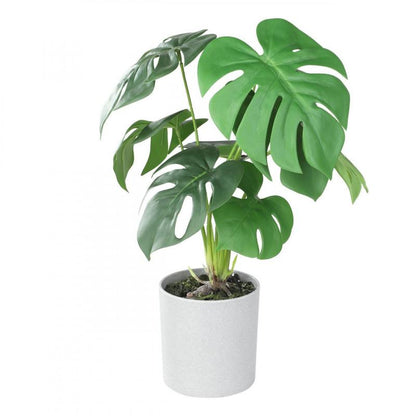 PLANTA POTTED GREENS MACETA GRIS H420 DM300