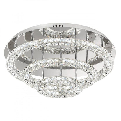 TONERIA LAMP TECHO CROM CRISTAL 144x0 5W LED (MX7105-72)
