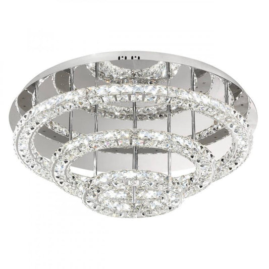 TONERIA LAMP TECHO CROM CRISTAL 144x0 5W LED (MX7105-72)