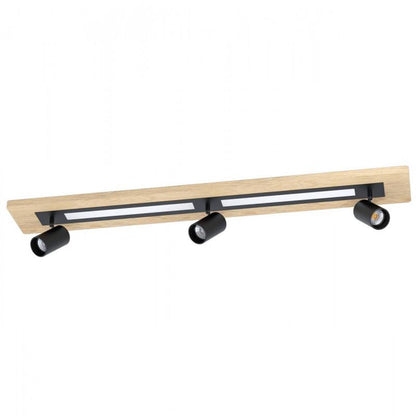 TORRESTRALLE LAMP TECHO MADERA BLANCO L1120 H150 GU10 3X5W