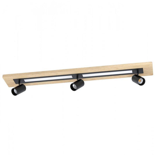 TORRESTRALLE LAMP TECHO MADERA BLANCO L1120 H150 GU10 3X5W