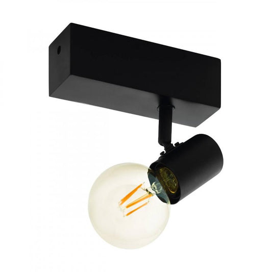 TOWNSHEND 3 LAMP FOCO MADERA NEGRO L165 1X10W E27 IP20