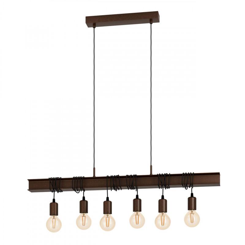 TOWNSHEND 4 LAMP COLG ACER CAFÉ L1005 6X60W E27