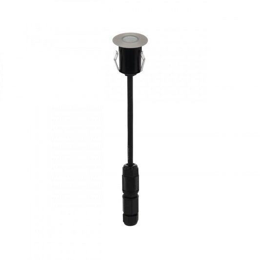 TRONTO EMP/S ACERO INOX NEGRO H2 DM45 3000K LED 50lm 1W 6567