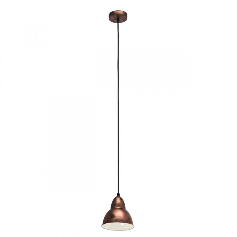 TRURO LAMP COLGANTE COBRE ENVEJECIDO DM155 1X60W E27 IP20
