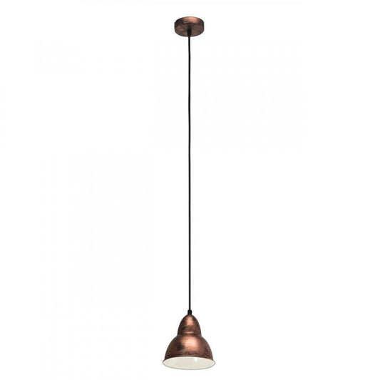 TRURO LAMP COLGANTE COBRE ENVEJECIDO DM155 1X60W E27 IP20