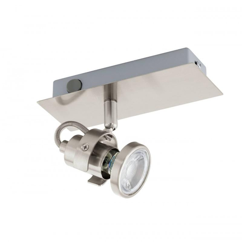 TUKON 3 FOCO SATIN NIQ 165X70 1X3,3W GU10 LED 240lm