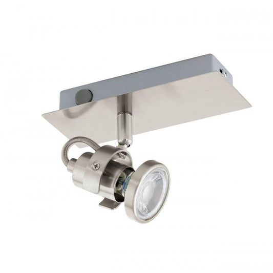 TUKON 3 FOCO SATIN NIQ 165X70 1X3,3W GU10 LED 240lm