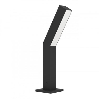 UGENTO PIE ALUM NEGRO L145 H360 3000K LED 960lm 2X4,5W IP44
