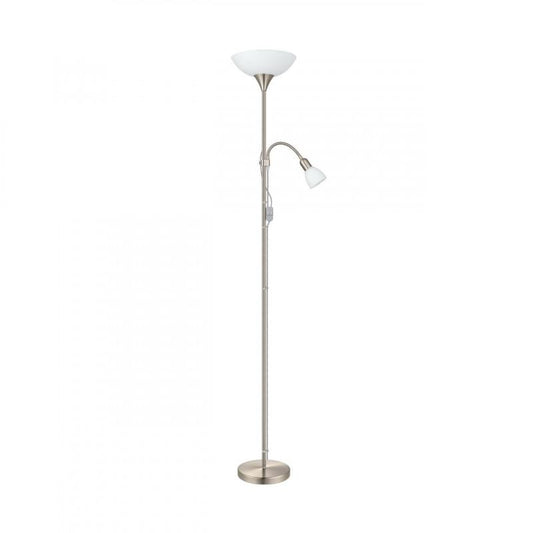 UP 2 LAMP PIE NIQUEL A1765 1X60W E27 1X25W E14