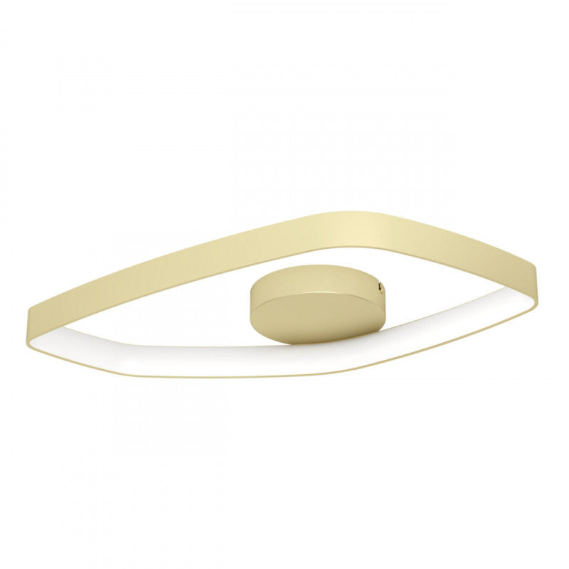 VALLEROSA TECHO ALUM DORADO L580 H75 3000K LED 3000LM IP20