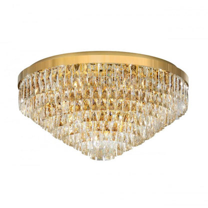 VALPARAISO TECHO ACERO DORADO H385 DM780 E14 16X40W IP20
