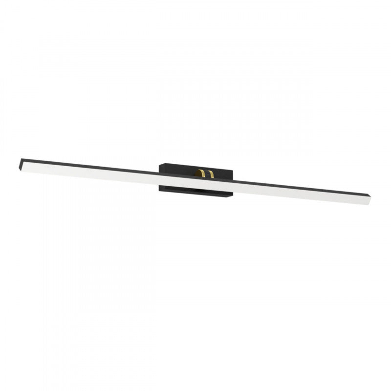 VERDELLO ILUM/ESP NEGRO DORADO L600 H105 3065K LED IP44
