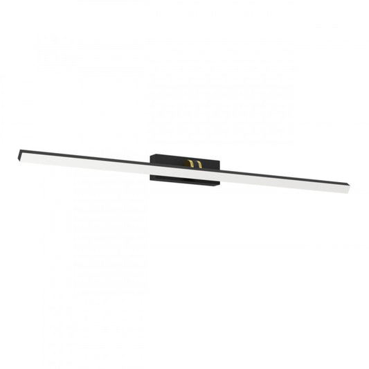 VERDELLO ILUM/ESP NEGRO DORADO L600 H105 3065K LED IP44