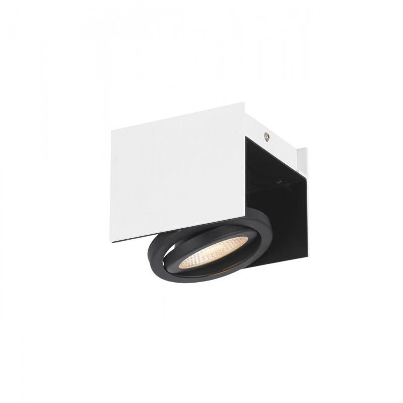 VIDAGO FOCO SP ALU BLANCO NEGRO 140X130 1X5 4W LED 510lm DIM