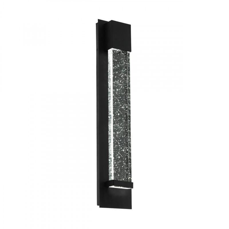 VILLAGRAZIA APLIQUE ALUM NEGRO L120 H400 3000K LED 680lm