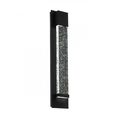 VILLAGRAZIA APLIQUE ALUM NEGRO L120 H400 3000K LED 680lm