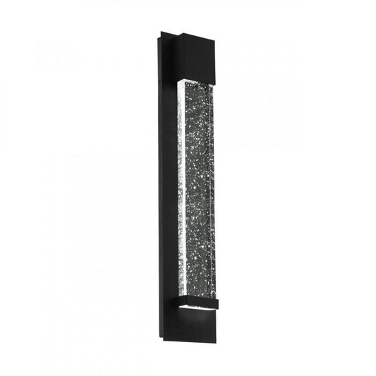 VILLAGRAZIA APLIQUE ALUM NEGRO L120 H400 3000K LED 680lm