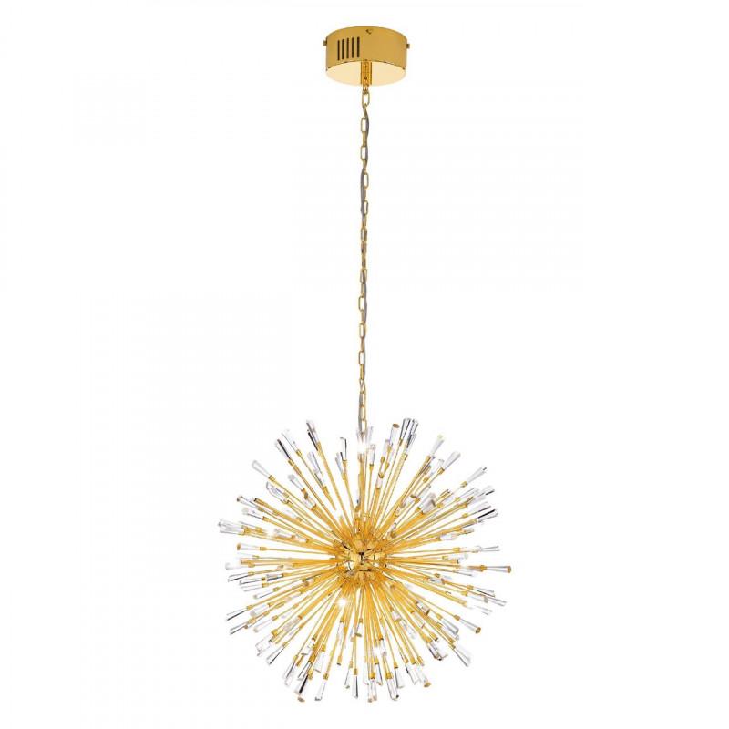 VIVALDO 1 LAMP COLG ACERO DORADO H1490 DM680 G4 21X1 2W