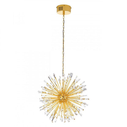 VIVALDO 1 LAMP COLG ACERO DORADO H1490 DM680 G4 21X1 2W
