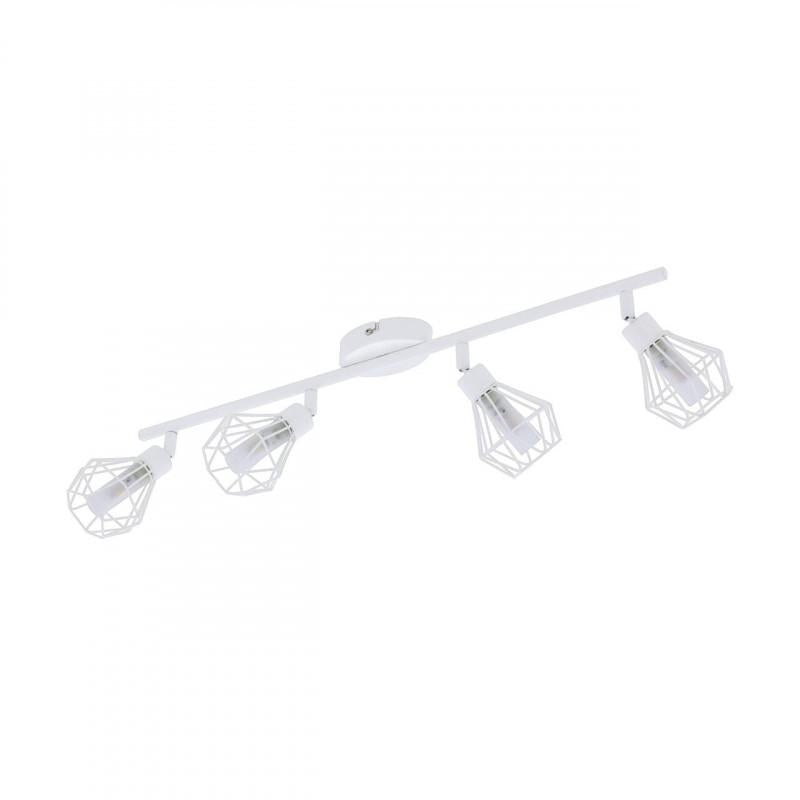 ZAPATA 1  FOCO ACERO BLANCO L635 G9 LED 4X3W
