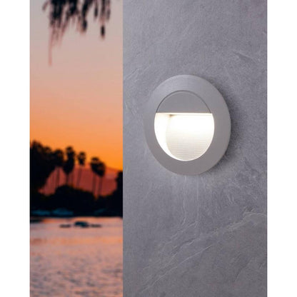 Lámpara Foco Embutido Led Zimba-led Plata