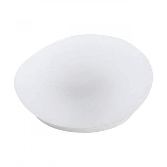 LAMP SOLAR LED 1X0,06W VIDRIO BLANCO 140X120X95MM