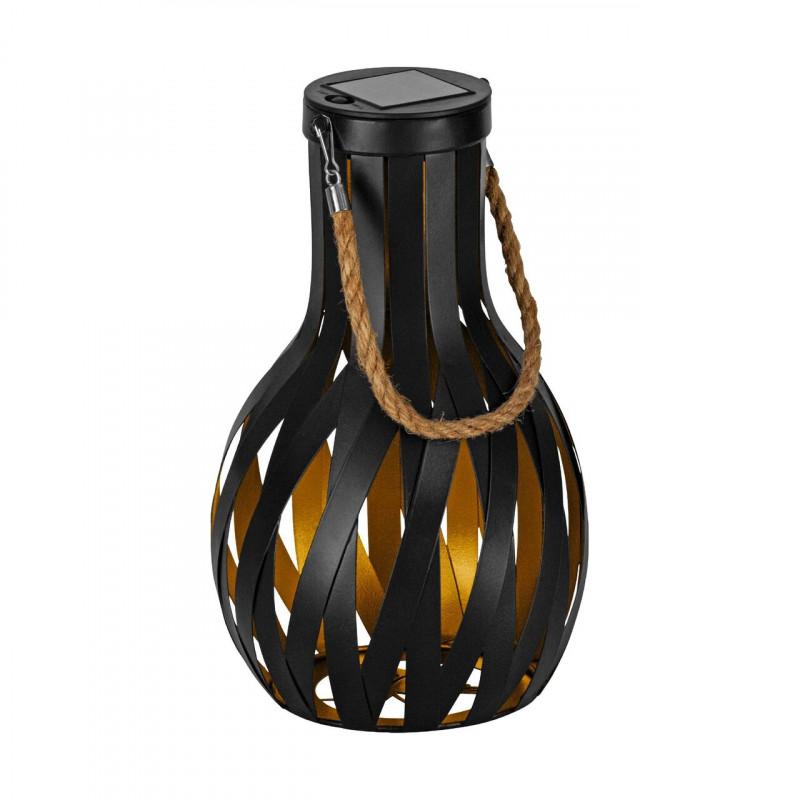 Z_SOLAR ACERO ORO NEGRO H270 DM170 3000K-LED 1X0,06W IP44