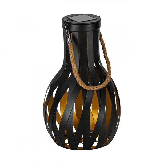 Z_SOLAR ACERO ORO NEGRO H270 DM170 3000K-LED 1X0,06W IP44