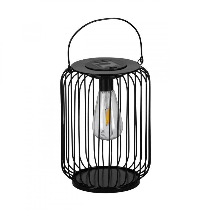Z_SOLAR ACERO NEGRO L190 H250 -LED 8 2X0,06W