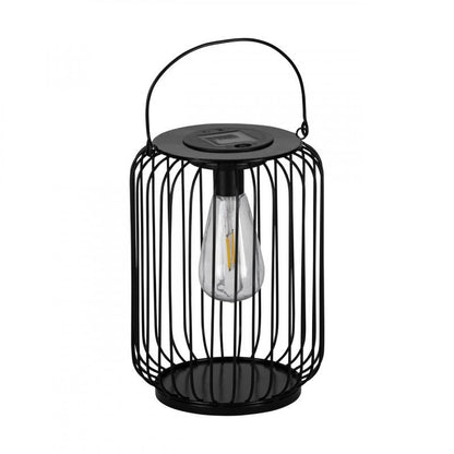 Z_SOLAR ACERO NEGRO L190 H250 -LED 8 2X0,06W