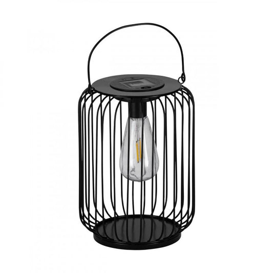 Z_SOLAR ACERO NEGRO L190 H250 -LED 8 2X0,06W